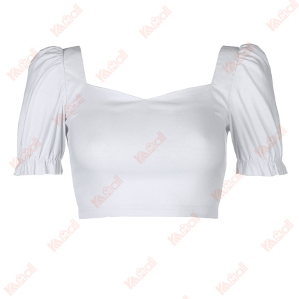 plain white short sleeve for women